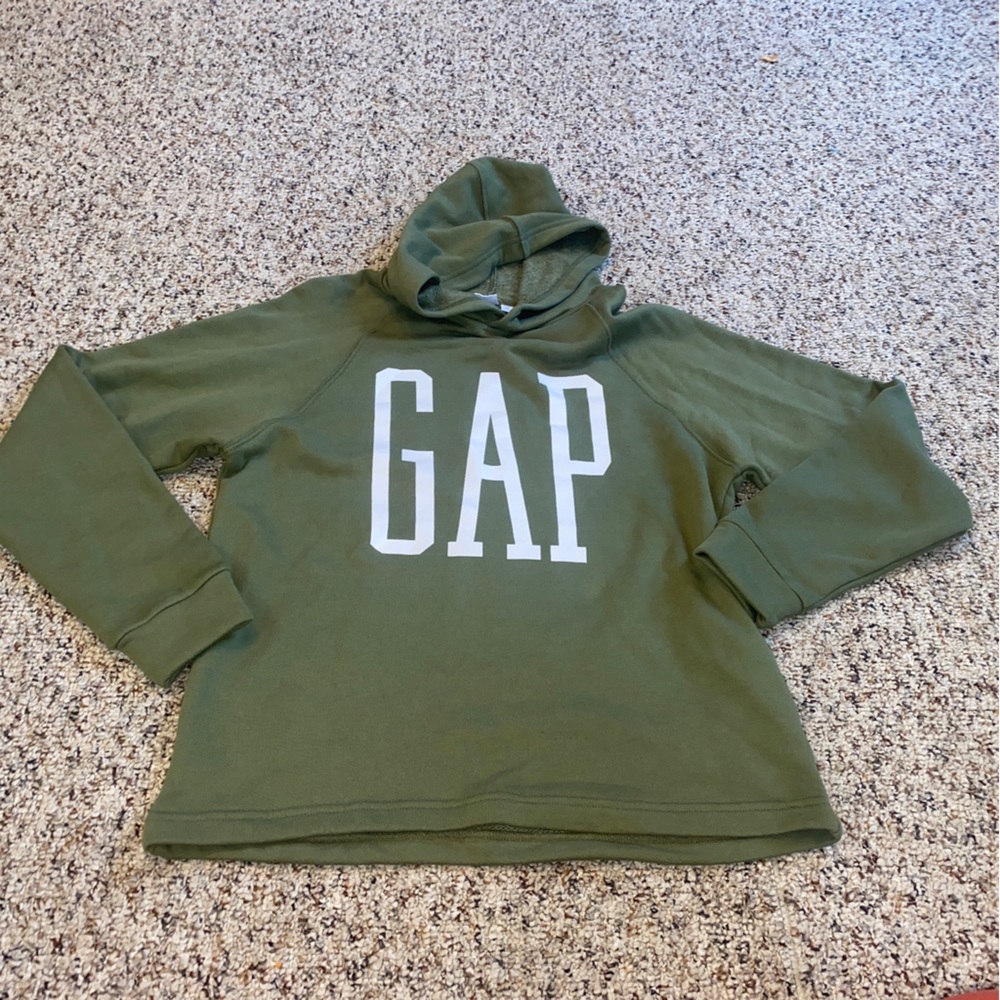 Sage Green Gap Hoodie Size Medium